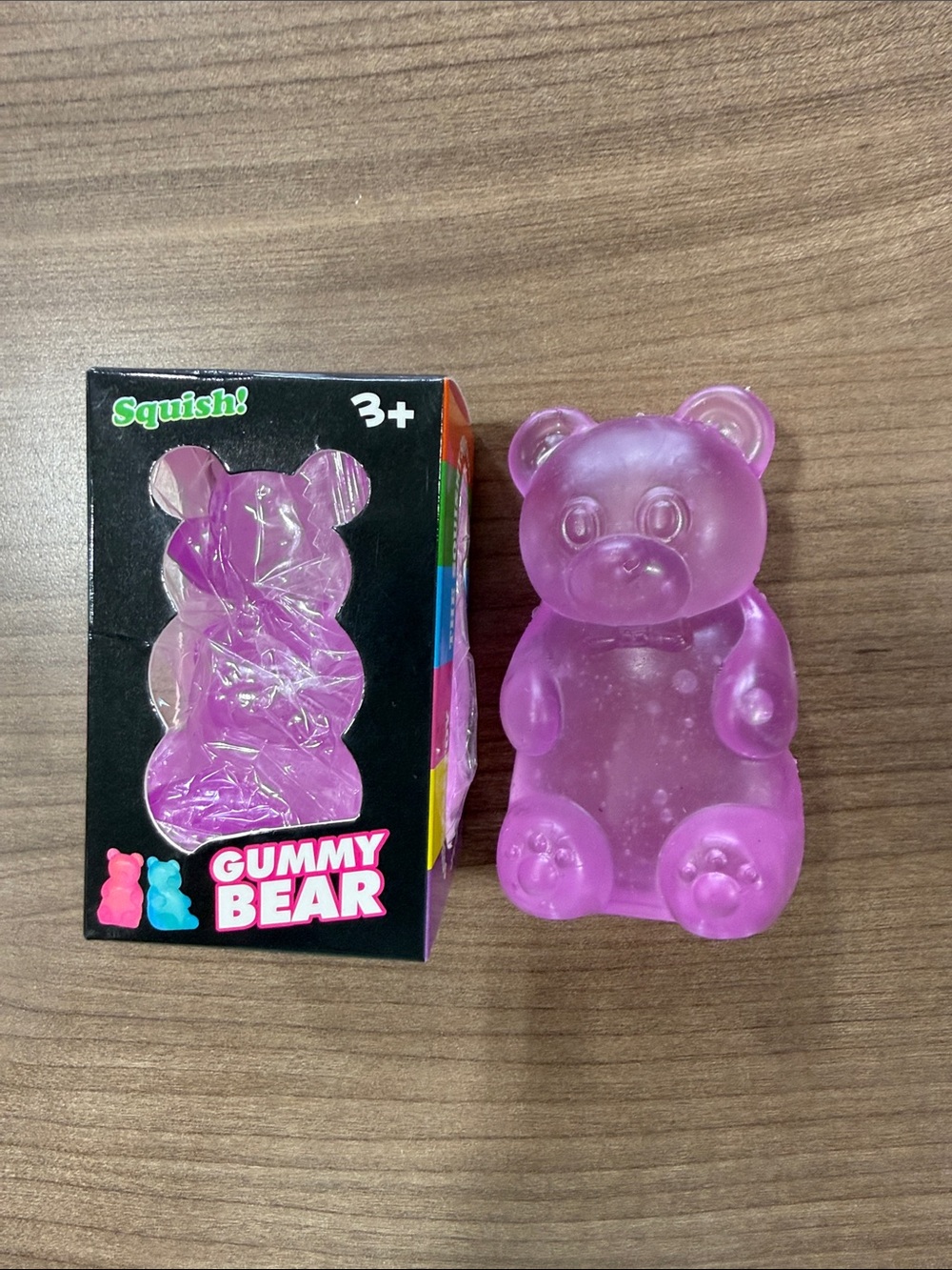 Amazon Purple Gummy Bear Squishy Toy